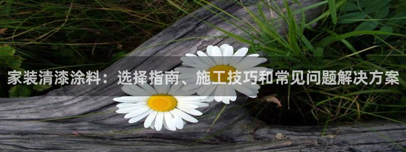 和记平台：家装清漆涂料：选择指南、施工技巧和常见问题解决方案